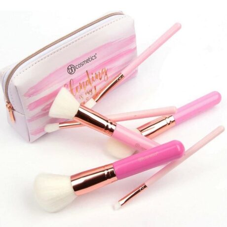 bh-cosmetics-mini-pink-perfection-6-pinceaux-trousse-set-2