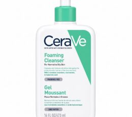 CERAVE GEL MOUSSANT NETTOYANT PEAUX NORMALES À GRASSES 473ML
