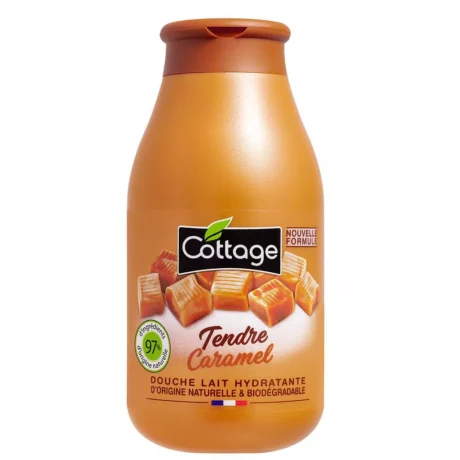 cottage-douche-lait-hydratante-tendre-caramel-250ml