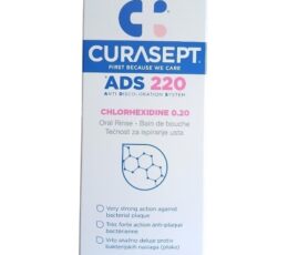 CURASEPT ADS 220 BAIN DE BOUCHE TRÈS FORTE ACTION ANTI-PLAQUE 200ML