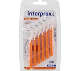 DENTAID INTERPROX PLUS SUPER MICRO BROSSETTES INTERDENTAIRES 0.9MM 6U