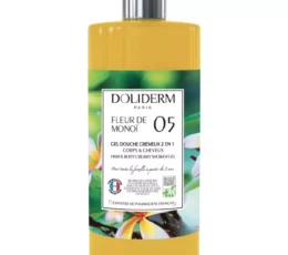 DOLIDERM GEL DOUCHE CRÉMEUX 2-EN-1 05 FLEUR DE MONOI 1L