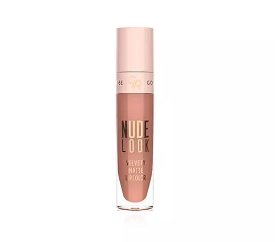 GOLDEN ROSE NUDE LOOK ROUGE À LÈVRES VELVETY MATTE 02 PEACHY NUDE