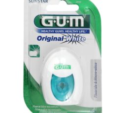 GUM ORIGINAL WHITE WAXED FLOSS FIL DENTAIRE 2040