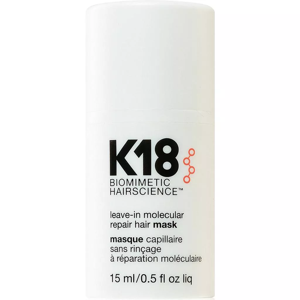K18 MASQUE CAPILLAIRE SANS RINÇAGE À RÉPARATION MOLÉCULAIRE 15ML