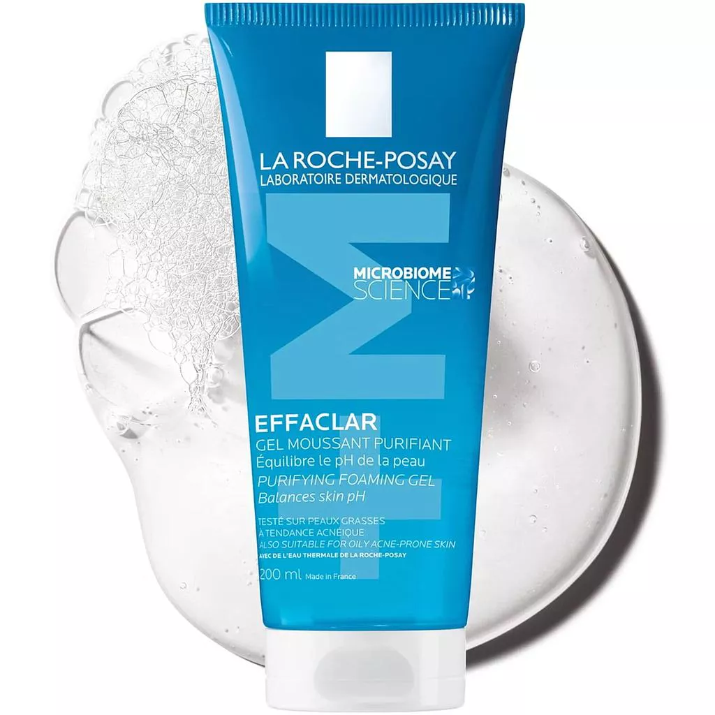 LA ROCHE-POSAY EFFACLAR GEL MOUSSANT PURIFIANT NETTOYANT PEAU GRASSE 200ML
