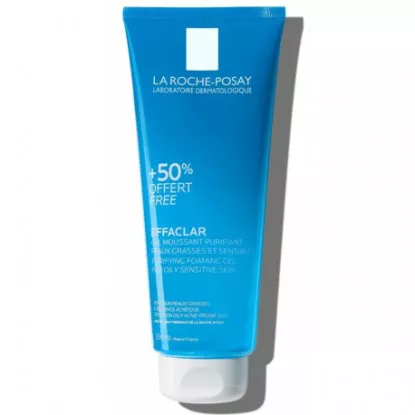LA ROCHE-POSAY EFFACLAR GEL MOUSSANT PURIFIANT NETTOYANT PEAU GRASSE 300ML