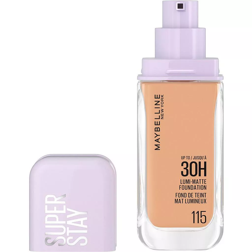 MAYBELLINE SUPERSTAY 30H FOND DE TEINT MAT LUMINEUX 115