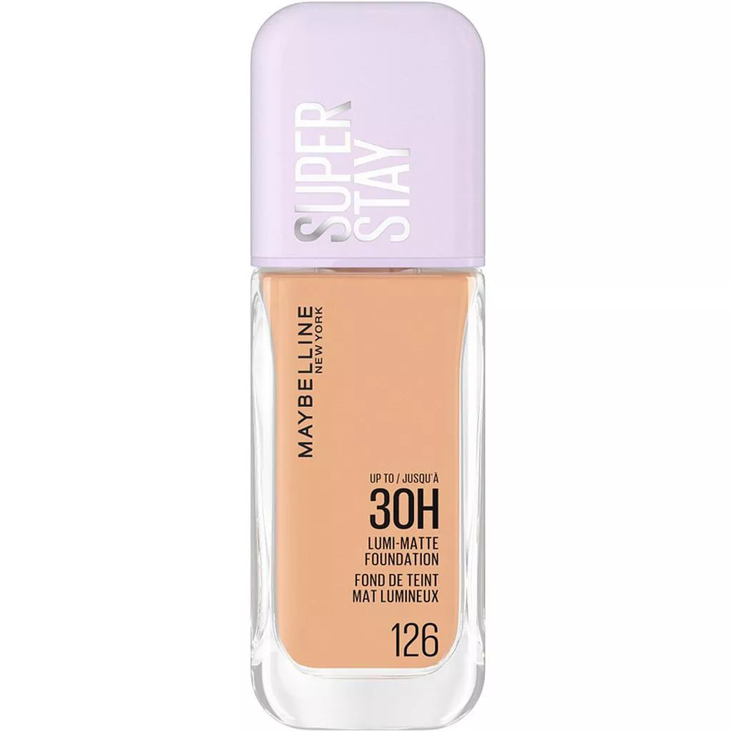 MAYBELLINE SUPERSTAY 30H FOND DE TEINT MAT LUMINEUX 126