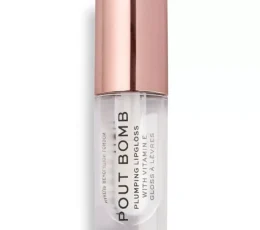 REVOLUTION POUT BOMB PLUMPING GLOSS GLAZE CLEAR