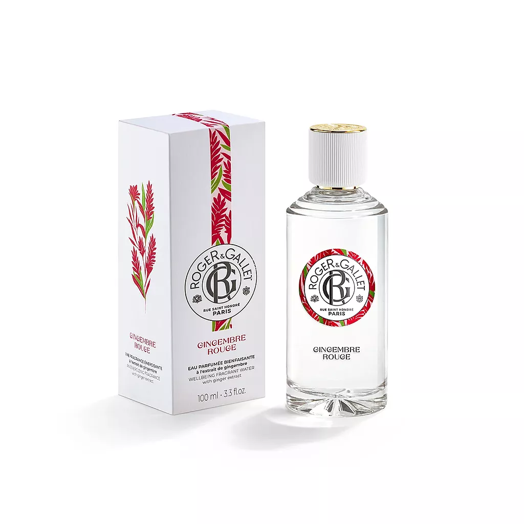 ROGER & GALLET GINGEMBRE ROUGE EAU PARFUMÉE BIENFAISANTE 100ML