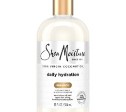 SHEA MOISTURE 100% VIRGIN COCONUT OIL DAILY HYDRATION SHAMPOOING 384ML