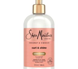 SHEA MOISTURE COCONUT & HIBISCUS CURL & SHINE CONDITIONER 384ML