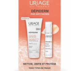 URIAGE DÉPIDERM SOIN DE JOUR ANTI-TACHES SPF50+ 30ML+ CRÈME MOUSSE NETTOYANTE 100ML OFFERTE