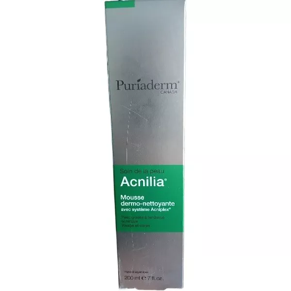 PURIADERM ACNILIA MOUSSE DERMO-NETTOYANTE VISAGE ET CORPS 200ML