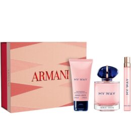 GIORGIO ARMANI MY WAY EDP 90ML + EDP 10ML + LAIT HYDRATANT CORPS 50ML COFFRET