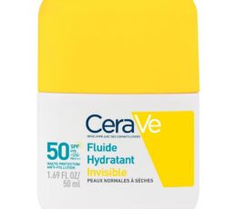CERAVE FLUIDE HYDRATANT INVISIBLE SPF50 PEAUX NORMALES À SÈCHES 50ML