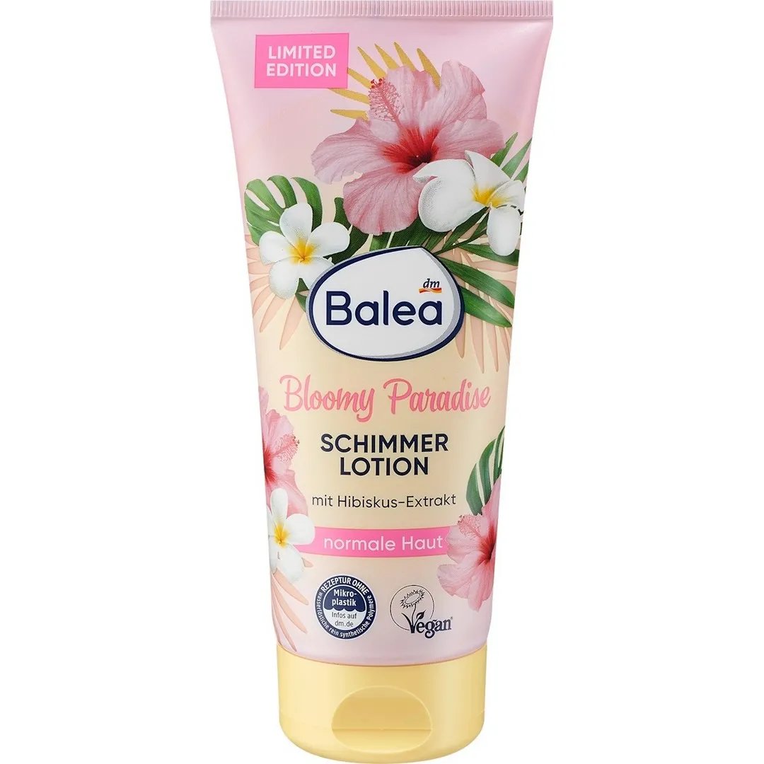 BALEA BLOOMY PARADISE LOTION CORPS PAILLETÉE 200ML