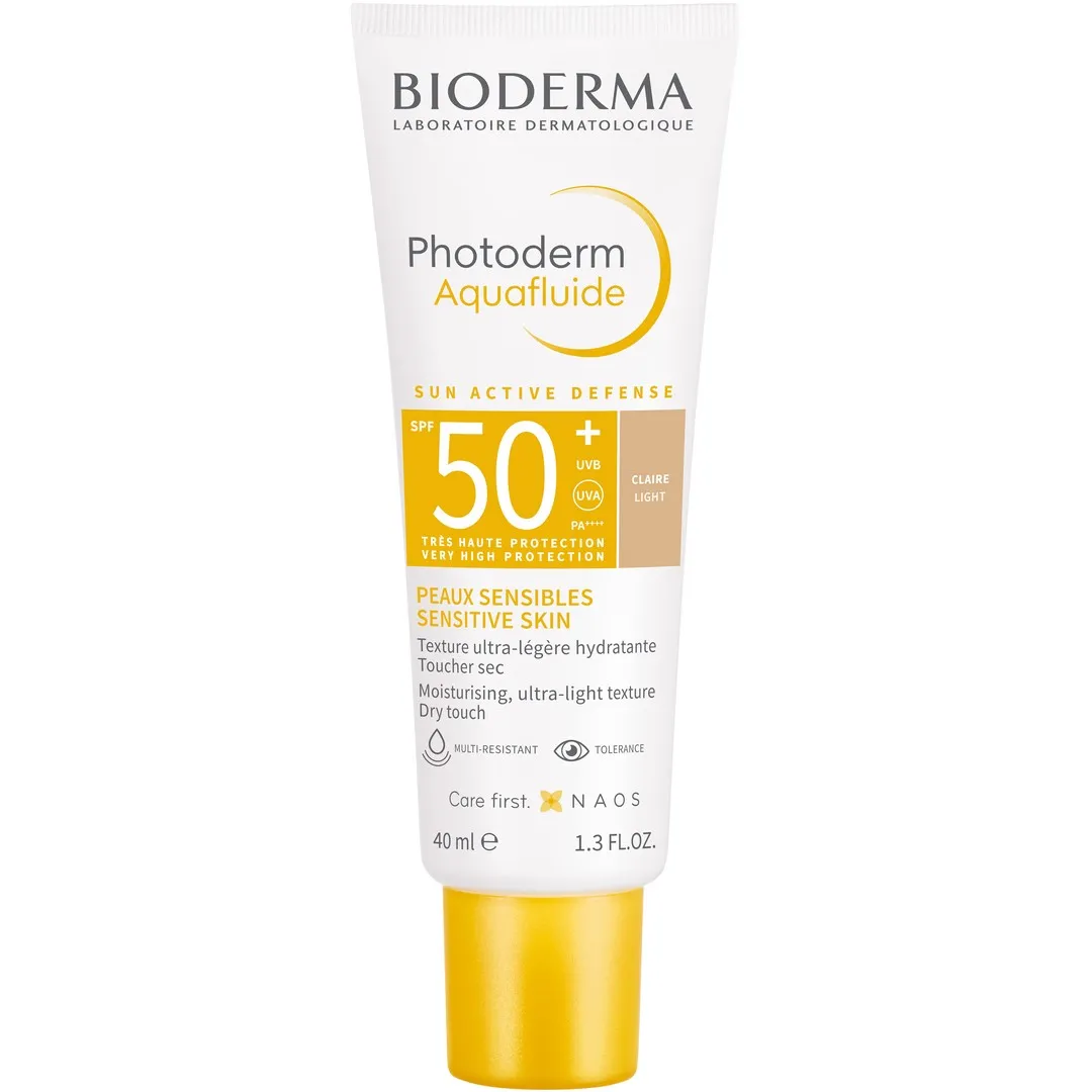 BIODERMA PHOTODERM AQUAFLUIDE SPF50+ TEINTE CLAIRE 40ML