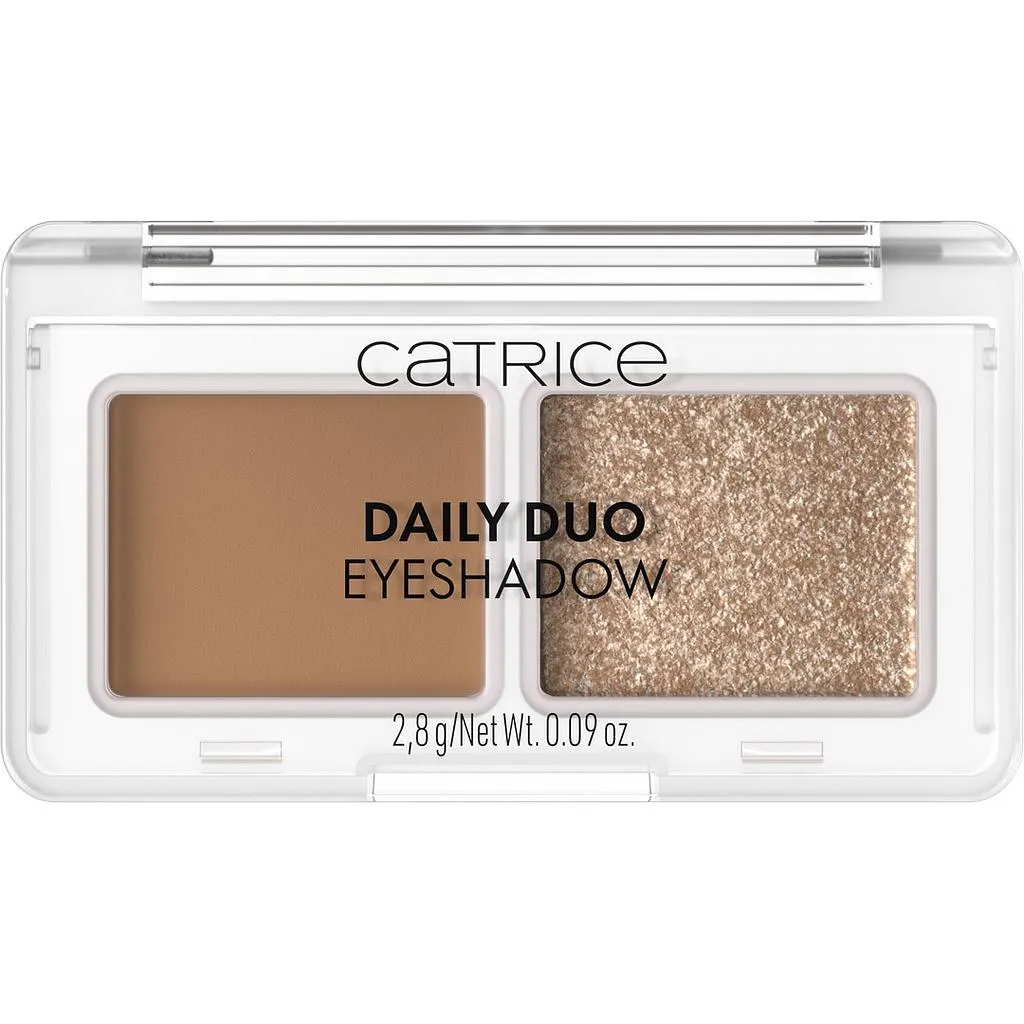 CATRICE DAILY DUO EYESHADOW FARD À PAUPIÈRES 010 everyday nude