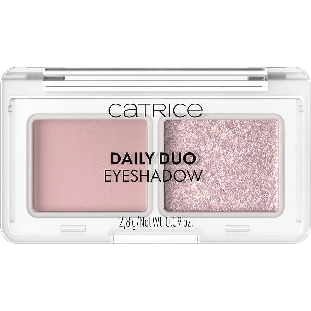 CATRICE DAILY DUO EYESHADOW FARD À PAUPIÈRES 020 on the go rosé
