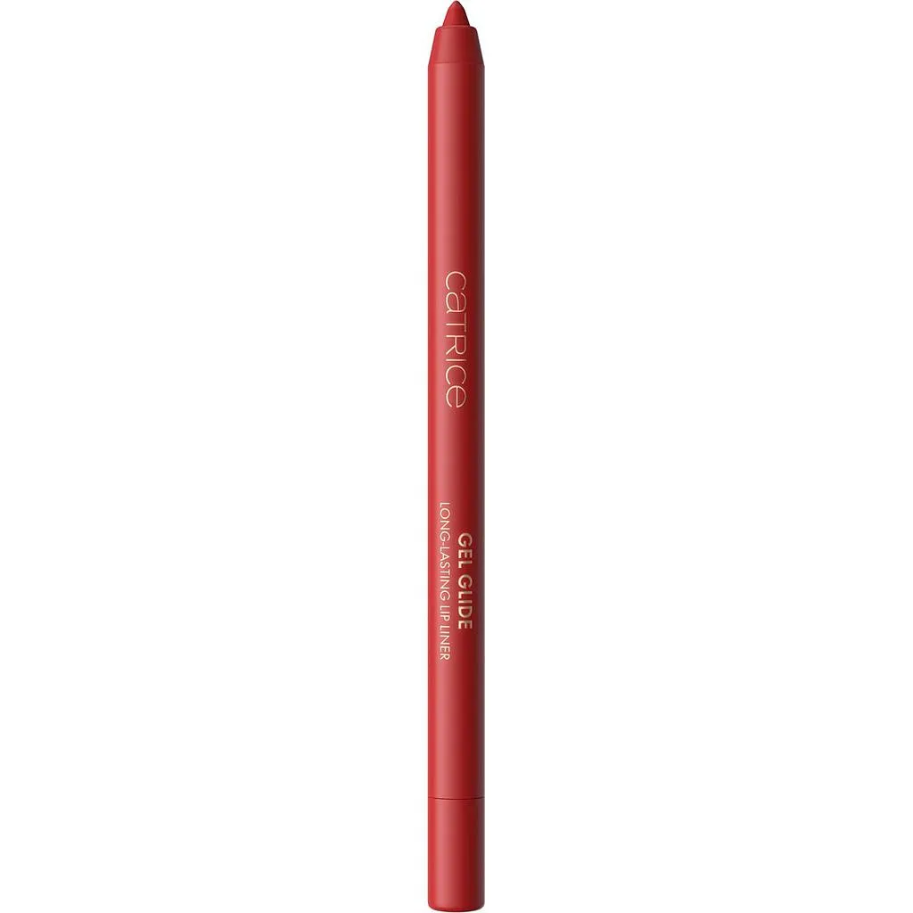 CATRICE GEL GLIDE LONG-LASTING LIP LINER CRAYON À LÈVRES 030 left on red