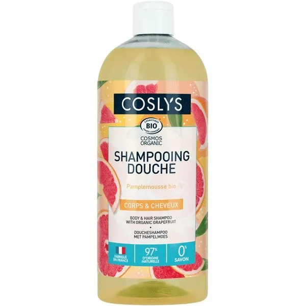 COSLYS SHAMPOOING DOUCHE PAMPLEMOUSSE BIO 1L