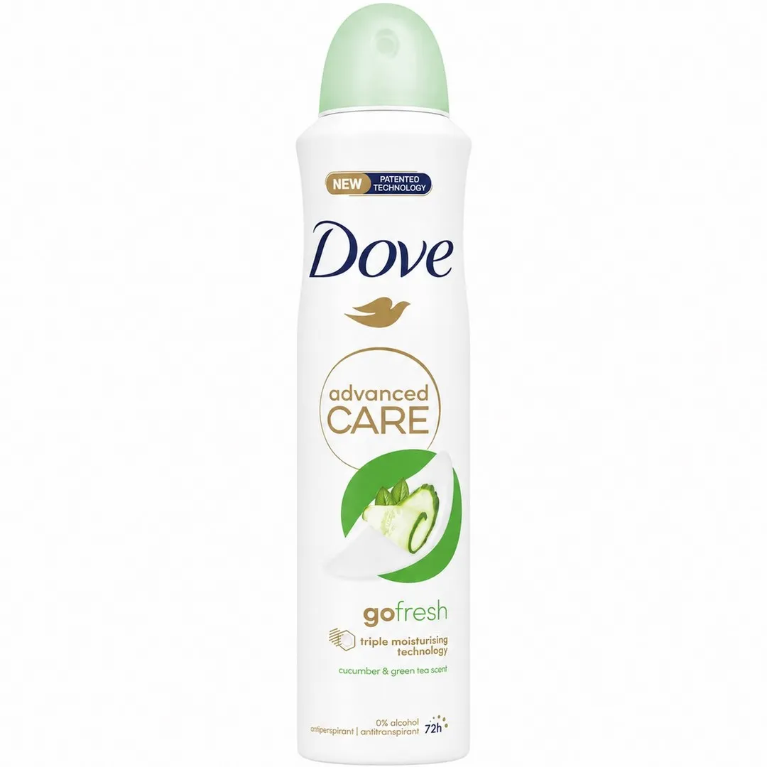 DOVE GO FRESH ANTI-TRANSPIRANT DÉO-SPRAY CONCOMBRE & THÉ VERT 250ML