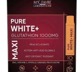 ERIC FAVRE PURE WHITE + GLUTATHION 1000MG 10FLACONS x25ML