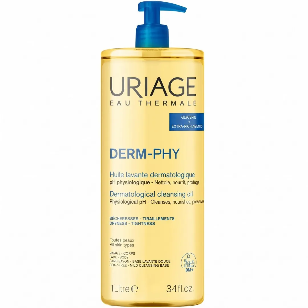 URIAGE DERM-PHY HUILE LAVANTE DERMATOLOGIQUE 1L