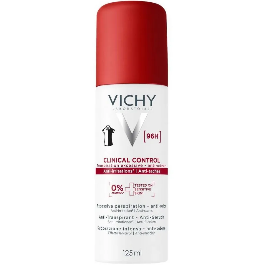 VICHY CLINICAL CONTROL DÉODORANT SPRAY FEMME 96H 125ML