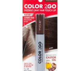 ABSOLUTE NY COLOR 2 GO HAIR MASCARA 04 DARK BROWN