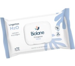 BIOLANE LINGETTES ÉPAISSES BÉBÉ H2O 72U