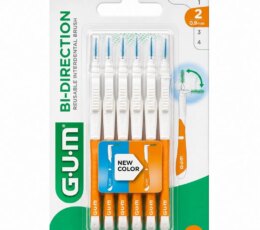 GUM BI-DIRECTION BROSSETTE INTERDENTAIRE MICRO-FINE 0.9MM 6U