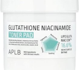 APLB GLUTATHIONE NIACINAMIDE TONER PAD 60U