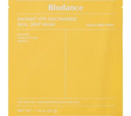 BIODANCE RADIANT VITA NIACINAMIDE REAL DEEP MASK 34G