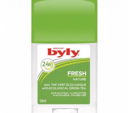 BYLY FRESH NATURE DÉODORANT THÉ VERT ÉCOLOGIQUE 24H 50ML