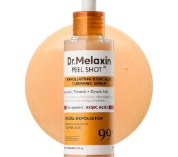 DR. MELAXIN PEEL SHOT EXFOLIATING KOJIC ACID TURMERIC SERUM 80ML