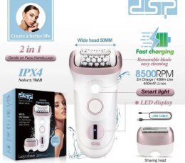 DSP ÉPILATEUR POUR FEMME 2-EN-1 70575