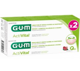 GUM ACTIVITAL DENTIFRICE 2x75ML