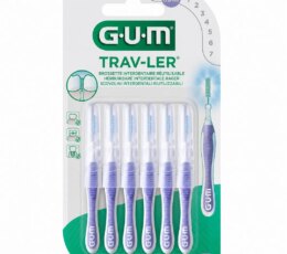 GUM TRAV-LER BROSSETTE INTERDENTAIRE FINE 0.6MM 6U