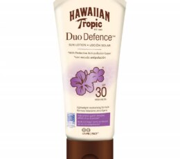 HAWAIIAN TROPIC DUO DEFENCE LOTION SOLAIRE SPF30 180ML