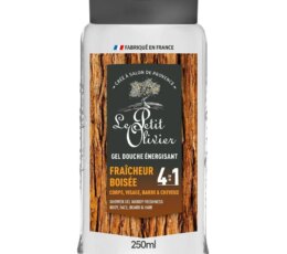 LE PETIT OLIVIER GEL DOUCHE HOMME ÉNERGISANT FRAÎCHEUR BOISÉE 250ML