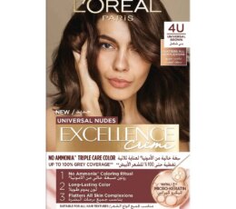 L'ORÉAL EXCELLENCE CRÈME UNIVERSAL NUDES COLORATION 4U UNIVERSAL BROWN