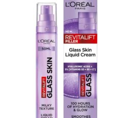 L'ORÉAL REVITALIFT FILLER GLASS SKIN LIQUID CREAM 50ML