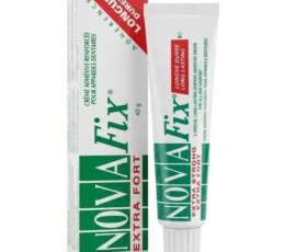 NOVAFIX EXTRA FORT CRÈME ADHÉSIVE RENFORCÉE POUR APPAREILS DENTAIRES 40G