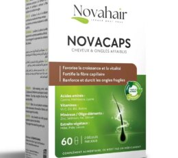 NOVAHAIR NOVACAPS CHEVEUX & ONGLES AFFAIBLIS 60 GÉLULES