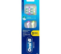 ORAL-B PRO-CLEAN BROSSE À DENTS MEDIUM 2U