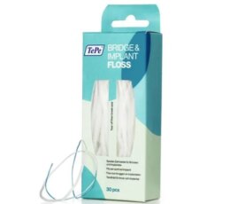 TEPE FIL DENTAIRE BRIDGE & IMPLANT FLOSS 30U