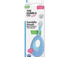 THE HUMBLE CO. BABY BROSSE À DENTS BLEUE